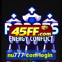 nu777 com login